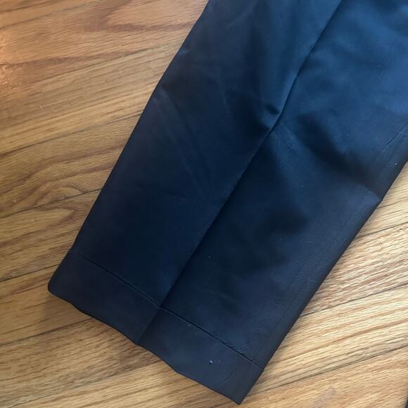 Lauren Ralph Lauren Black Wool Comfort Fit Trouser Pants – 36x32 - Picture 2 of 8